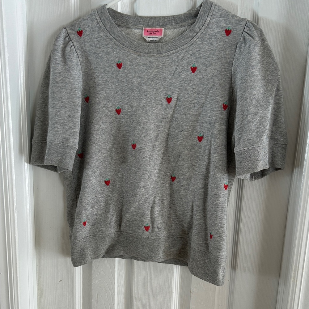Kate Spade short sleeve sweat shirt